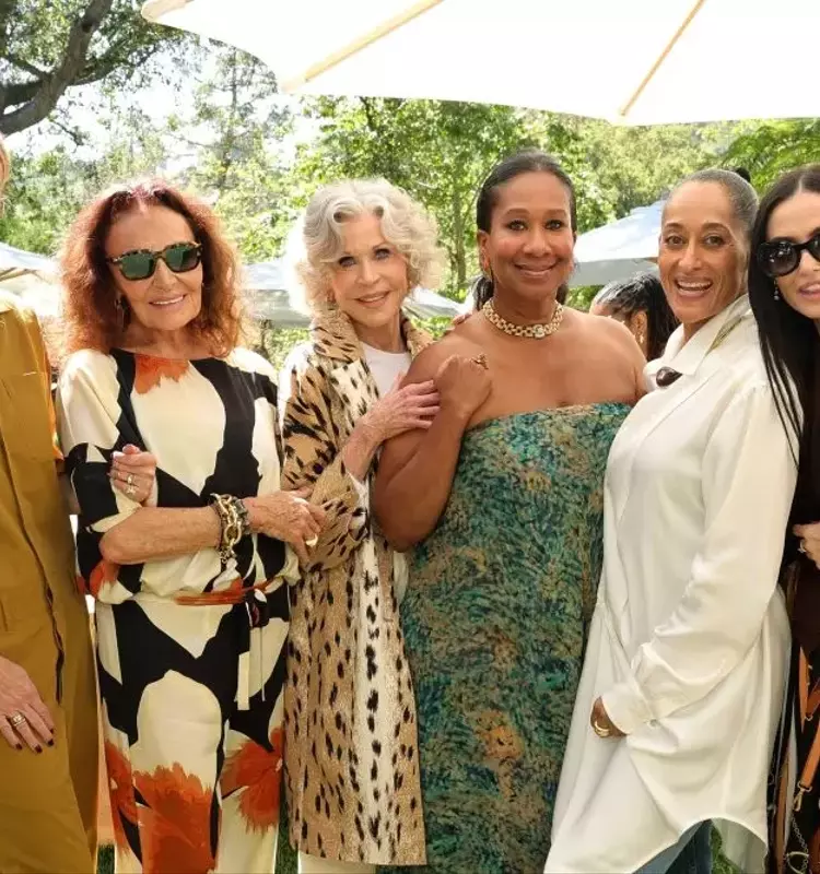 Inside Diane von Furstenberg's Star-Studded Pre-Oscars Luncheon