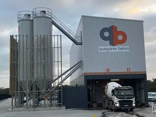 Quéguiner renforce sa présence territoriale avec une nouvelle centrale BPE en Bretagne