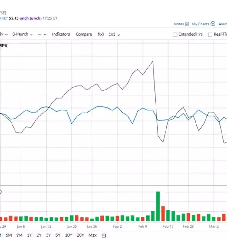 Rollins' Stock Performance Versus the S&P 500