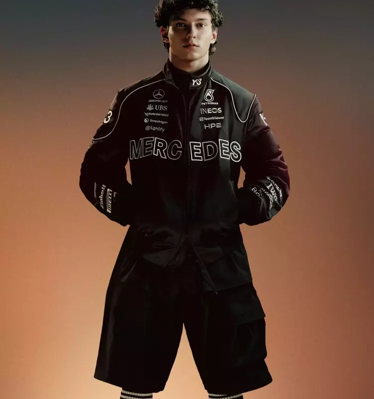 Mercedes-AMG Petronas F1 Team Unveils Y-3 Adidas Collaboration, Signaling New Era