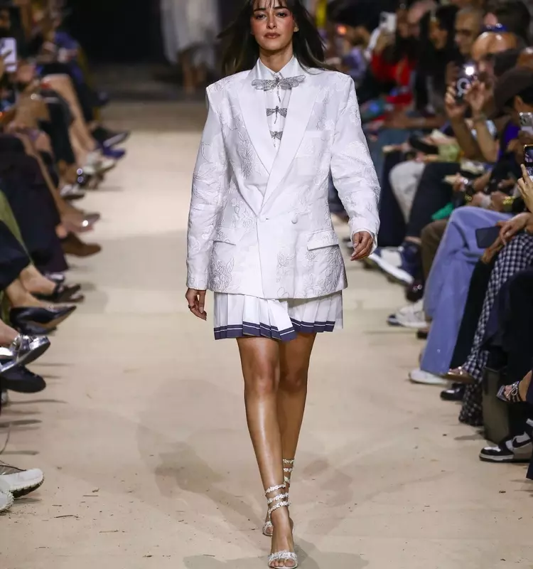 Rahul Mishra's 'White Gold' Collection: A Return to Handloom Elegance