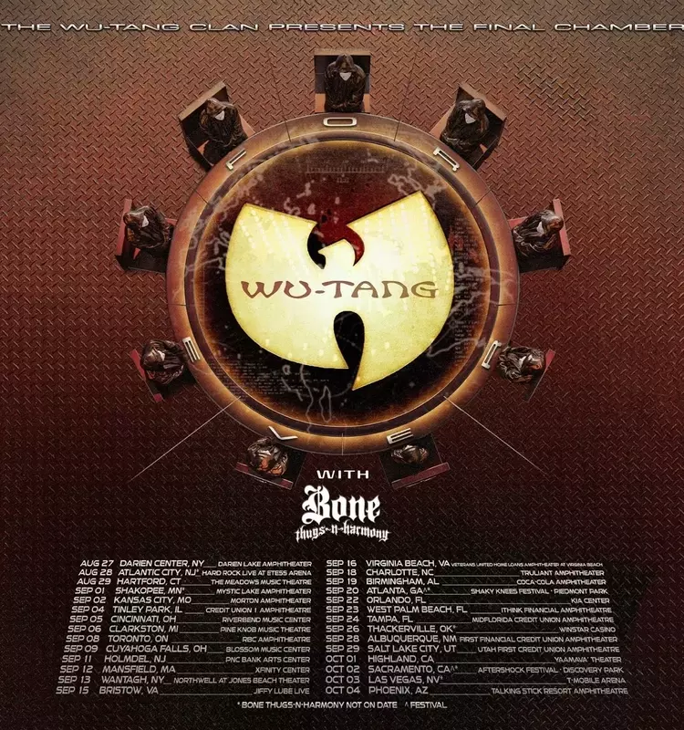 Wu-Tang Clan Extends "The Final Chamber" Tour Through 2026