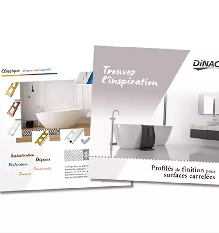 Les profilés DINAC : l'excellence pour des finitions intérieures sublimées