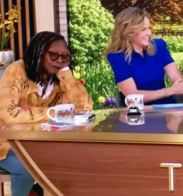 Whoopi Goldberg's Hilarious Near-Nap on 'The View'