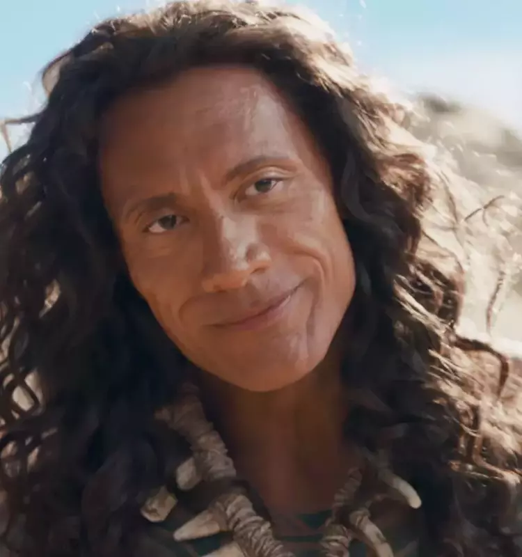 Dwayne Johnson's Maui Wig Sparks Online Debate for Live-Action Moana