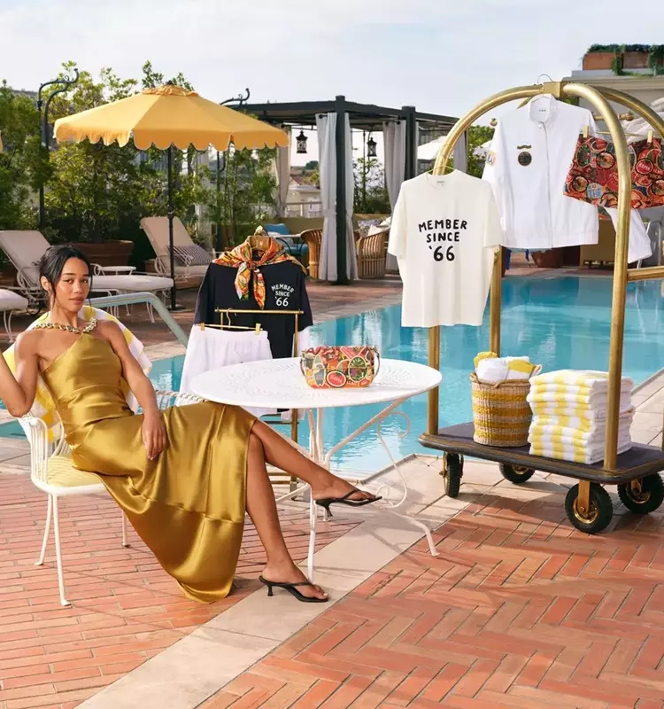 American Express and Staud Unveil Exclusive Resortwear Line for Gold Card Anniversary
