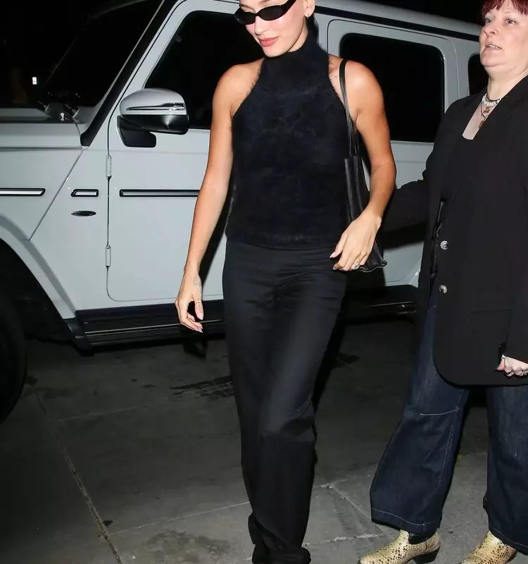 Hailey Bieber's Unconventional Church Attire