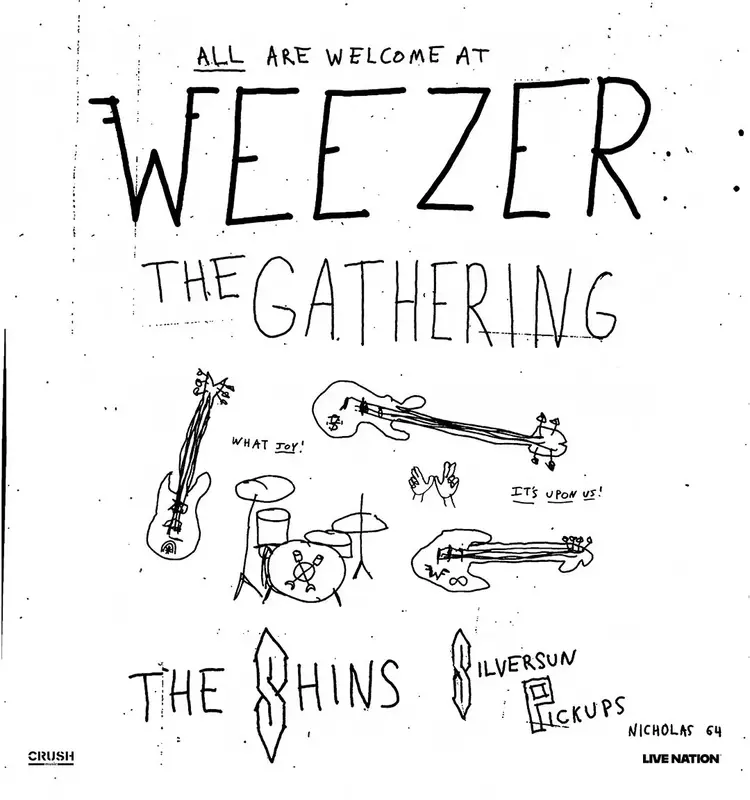 Weezer Unveils Expansive Autumn "The Gathering" Tour Across North America
