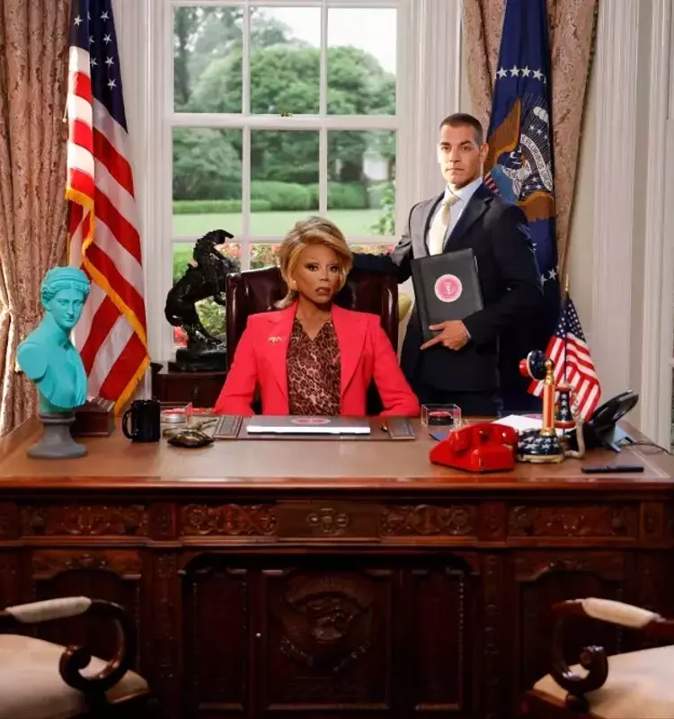RuPaul Stars as President Gagwell in Action-Comedy 'Stop That Train!'