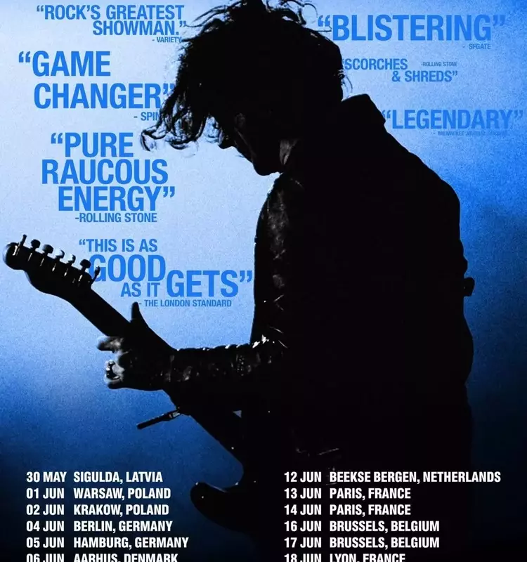 Jack White Announces Extensive European Tour