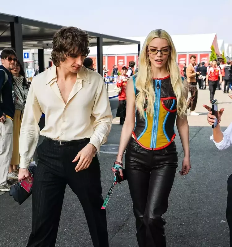 Anya Taylor-Joy's Bold Style Statement at the Japanese Grand Prix