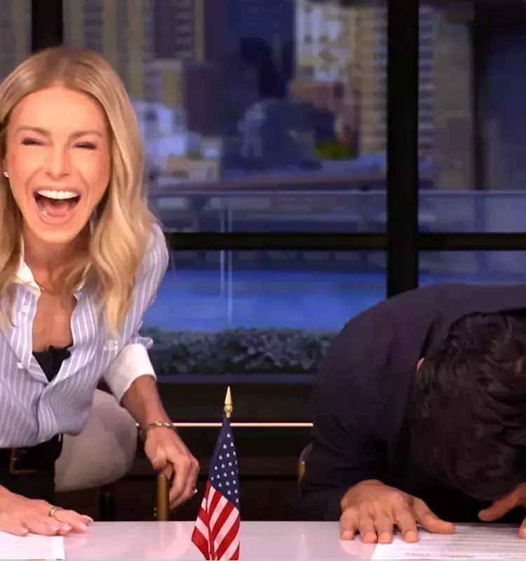 Mark Consuelos Moved to Tears by Dog's Birthday Message on Live TV