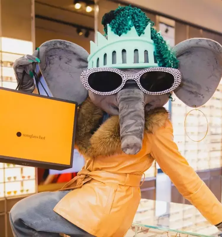 Sunglass Hut Becomes Official Eyewear Partner of New York Liberty, Featuring Mascot Ellie