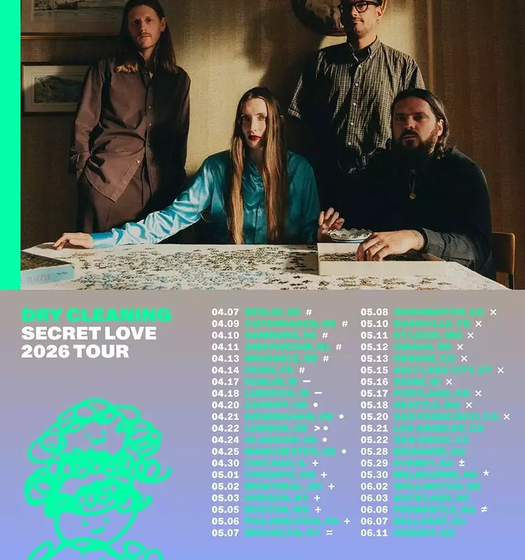 Dry Cleaning Unveils New Single and Expansive Global Tour