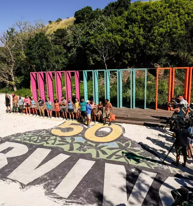 Behind the Scenes of 'Survivor 50's Dramatic "Blood Moon" Merge Episode