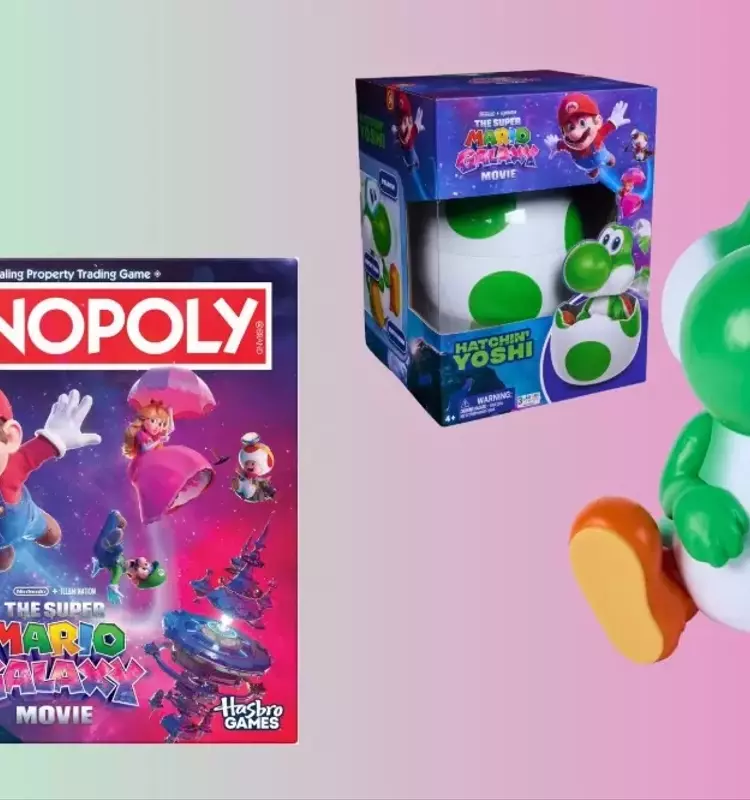Super Mario Galaxy: New Merchandise Unveiled Alongside Film Release