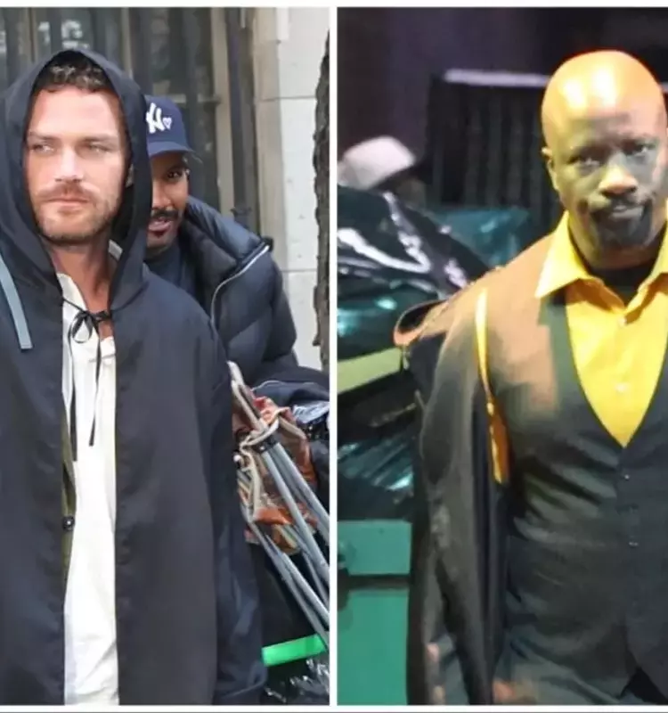 “Daredevil: Born Again” Set Reunites “Defenders” Stars Mike Colter, Finn Jones, and Krysten Ritter