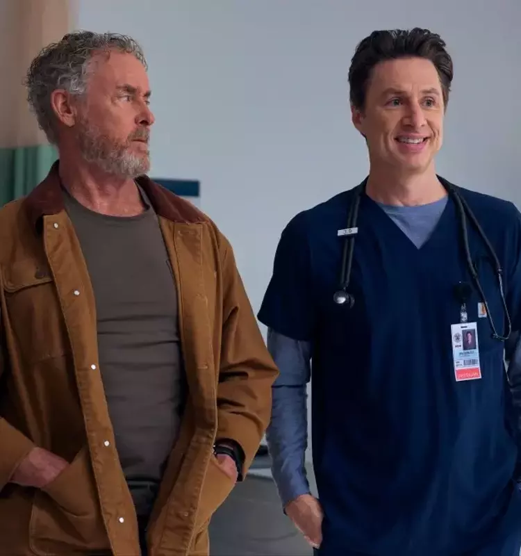 John C. McGinley Discusses Dr. Cox's Health Crisis and Future on 'Scrubs' Revival