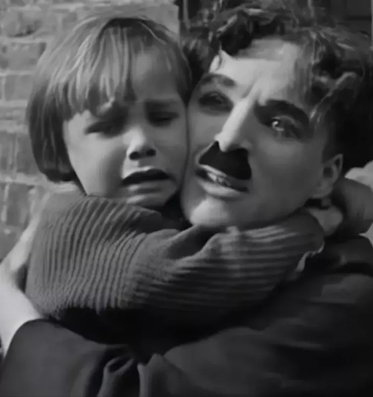 Chaplin's 'The Kid' Reimagined for Vertical Mobile Viewing
