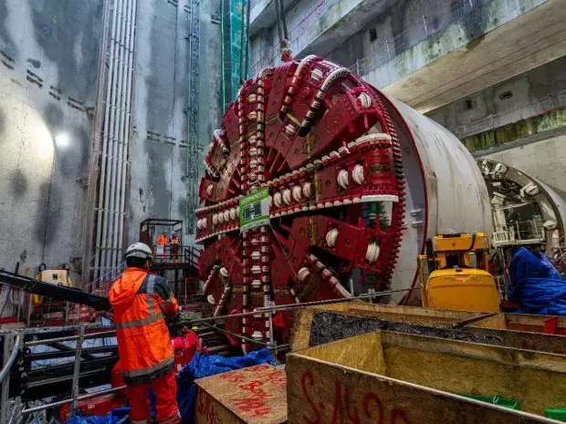 Le Grand Paris Express Accueille Son Tunneliers Numéro 34