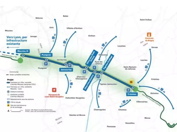 Un Nouveau Tramway en Vue pour l'Est Lyonnais