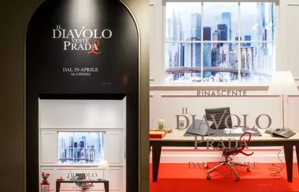 La Rinascente di Milano si trasforma per il ritorno de "Il Diavolo veste Prada 2"