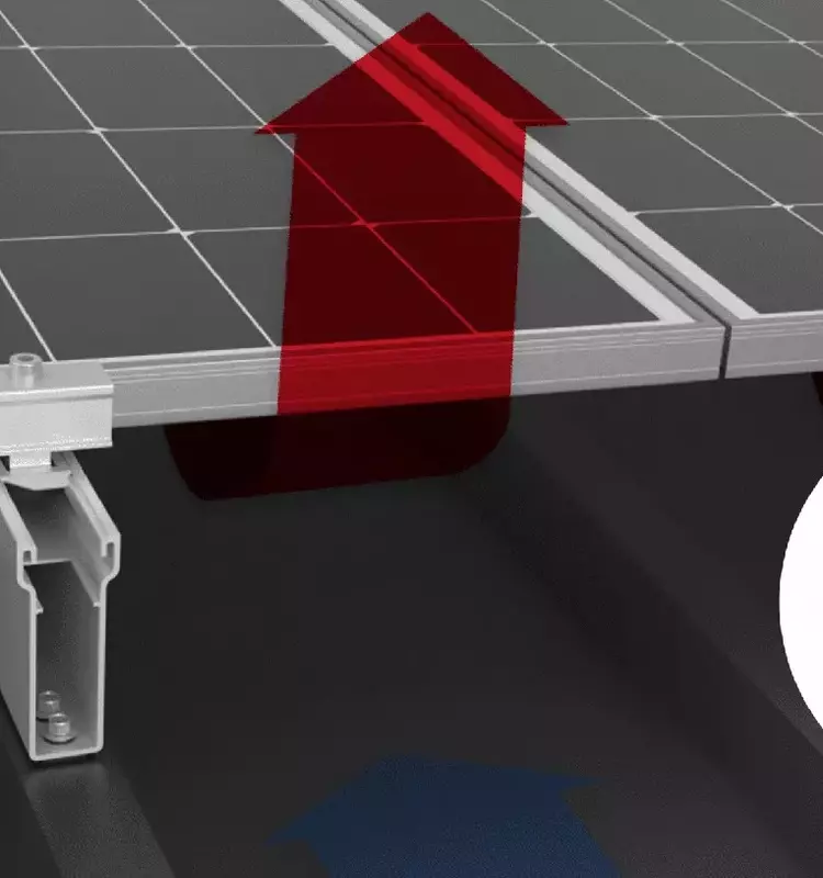 K2 MultiRail High : Optimisation de la Ventilation pour une Performance Photovoltaïque Améliorée