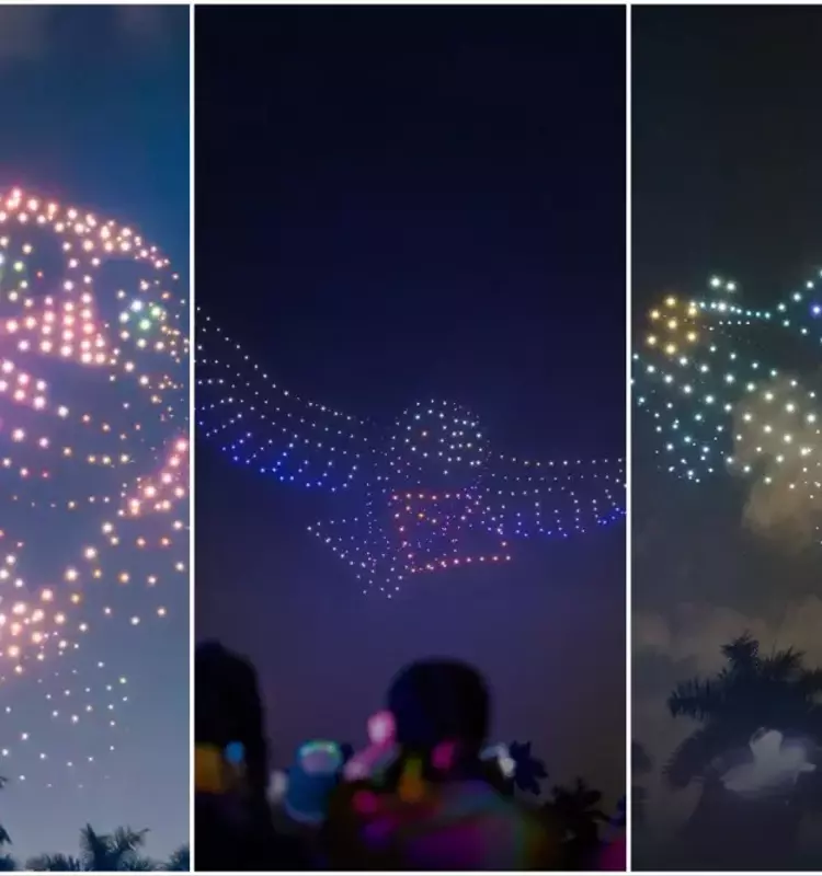 Harry Potter Drone Show Celebrates 25th Anniversary Globally