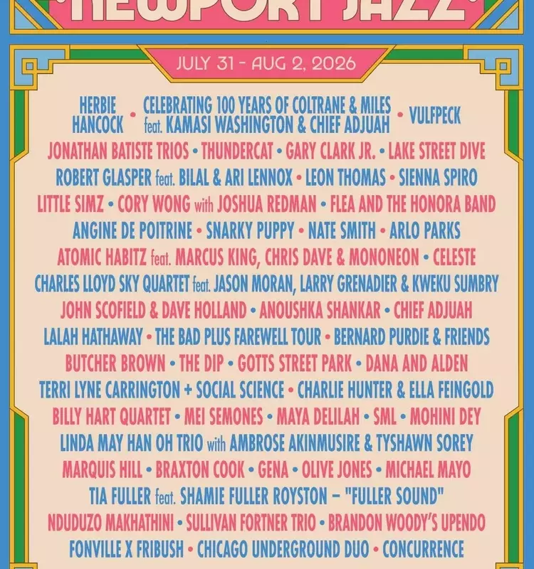 Newport Jazz Festival Announces Stellar Lineup for 72nd Edition