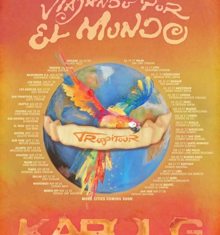 Karol G Announces "Tropitour" Global Stadium Tour