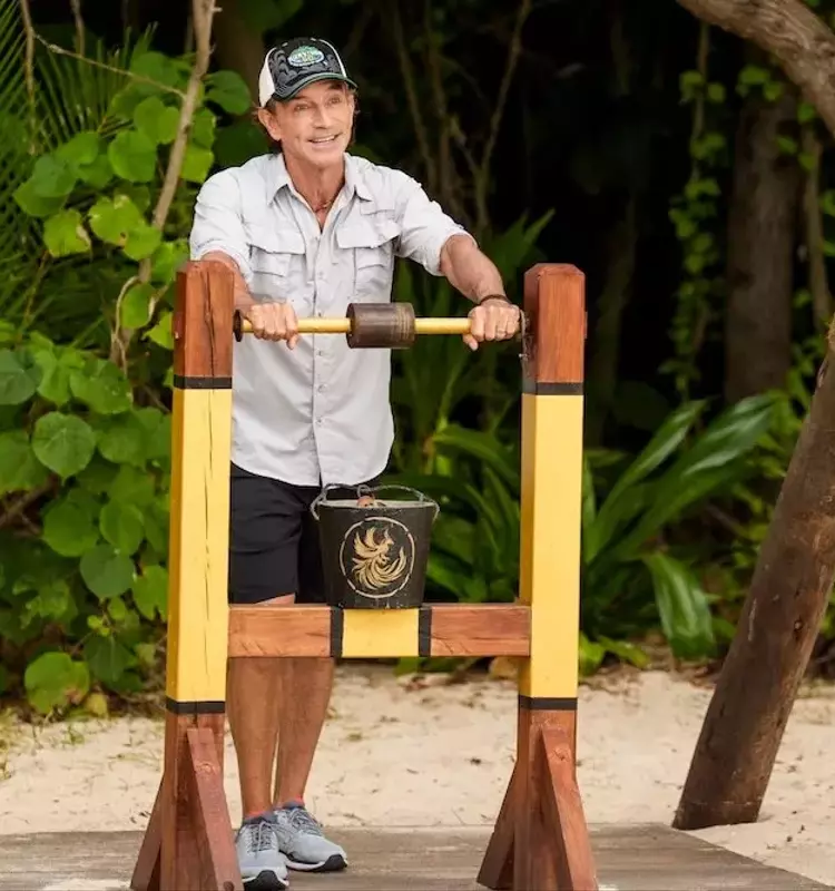 Jeff Probst Competes in 'Survivor' Challenge for the First Time