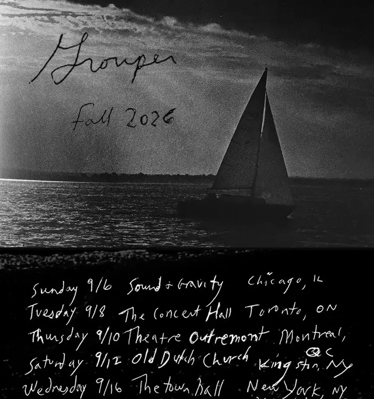 Grouper Announces Limited North American Tour Dates