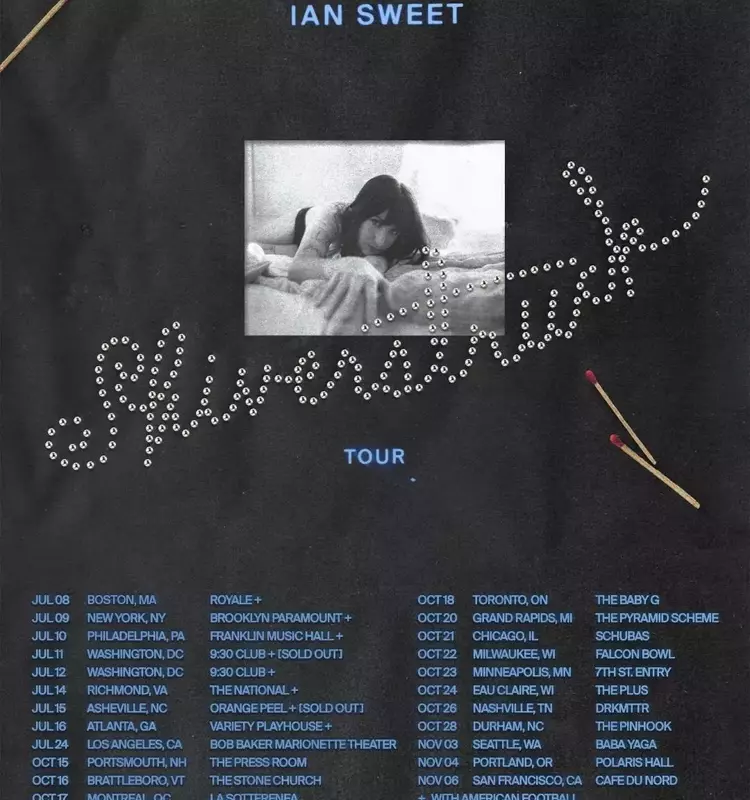 Ian Sweet Unveils New Album 'Shiverstruck' and Announces Extensive Tour Dates