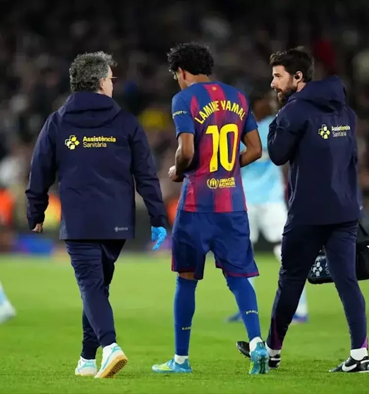Barcelona's Yamal Suffers Hamstring Injury, World Cup Doubt