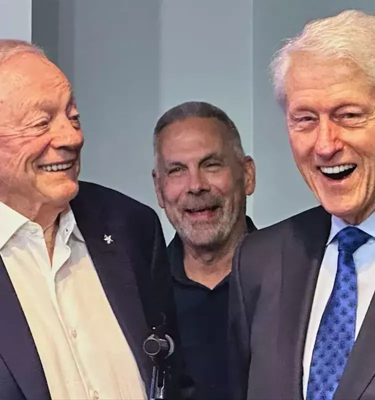 Former President Bill Clinton's Unexpected Appearance at Dallas Cowboys Pre-Draft Event