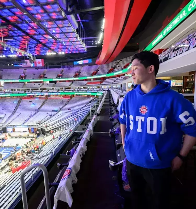 Korean Fan Becomes Detroit Sports Ambassador