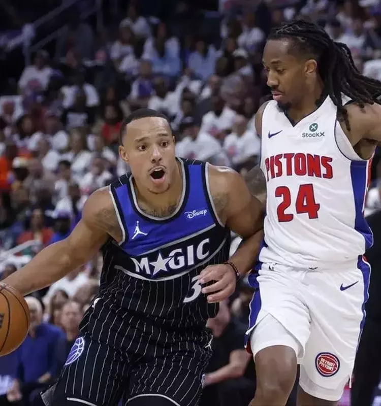 Pistons Triumph Over Magic, Even Series