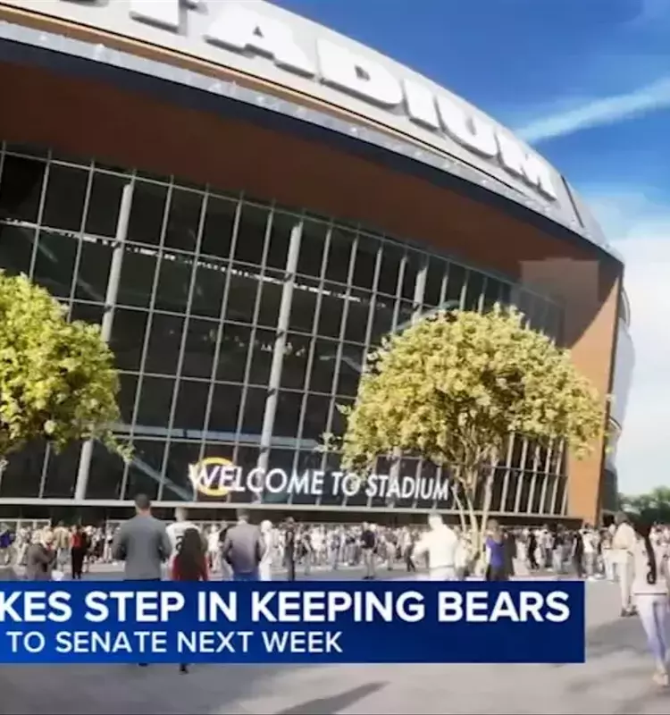 Illinois Legislative Boost for New Chicago Bears Stadium Project