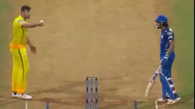 IPL 2026: Varma-Overton On-Field Clash Ignites Mumbai Indians vs. Chennai Super Kings Rivalry