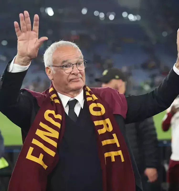 AS Roma Confirms Claudio Ranieri's Departure