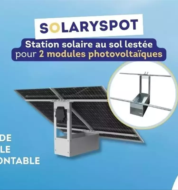 SOLARYSPOT d'EDILIANS : Révolution Solaire au Sol Simplifiée