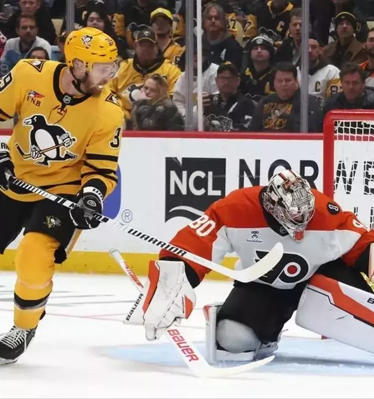 Flyers' Vladar Cleared for Game 4, Penguins Shift to Silovs in Playoff Showdown