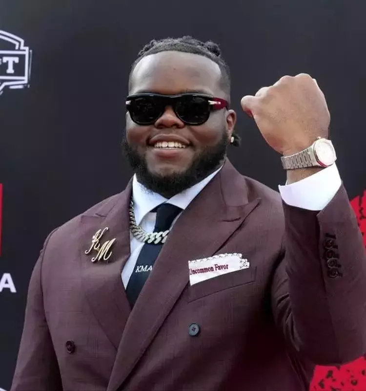 Emotional NFL Draft Moment for Kayden McDonald as Texans Select Him in Second Round