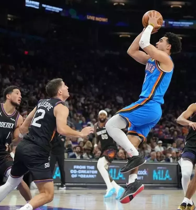 Gilgeous-Alexander's Stellar Performance Leads Thunder to Dominant Win Over Suns