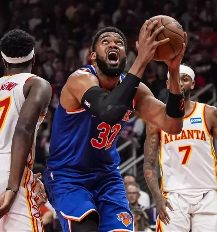 Knicks Secure Victory: Towns' Triple-Double Dominates Hawks in Playoff Showdown
