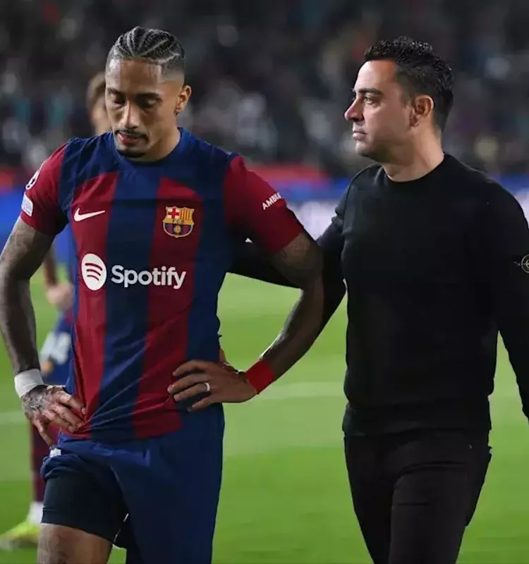 Xavi's Perspective on His Dynamic with Raphinha at Barcelona