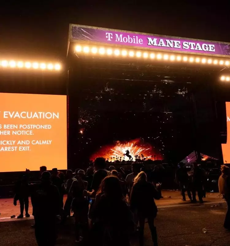 Stagecoach Festival Interrupted by Strong Winds, Prompting Evacuation and Resumption