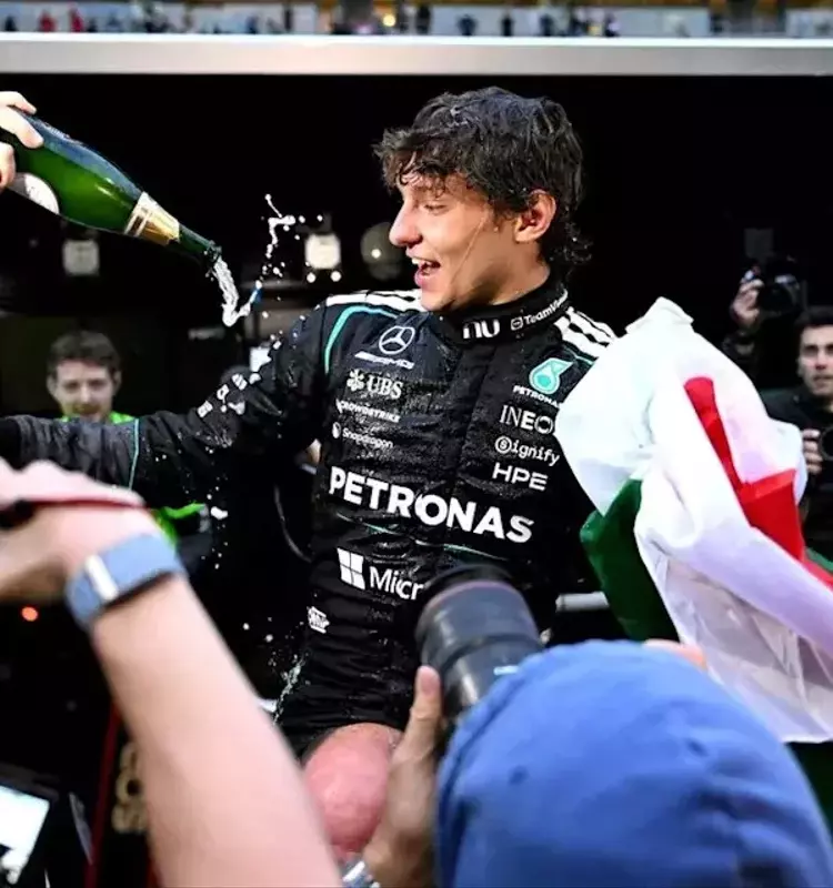 Antonelli Celebrates Historic F1 Victory in China