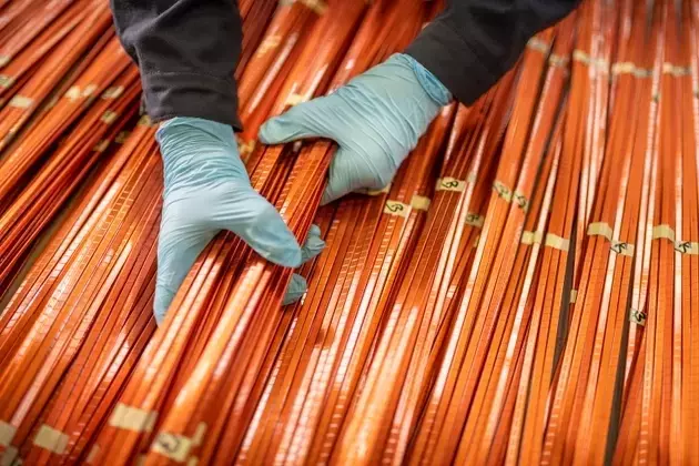 Copper Surges Amidst Geopolitical Hopes and Dollar Weakness