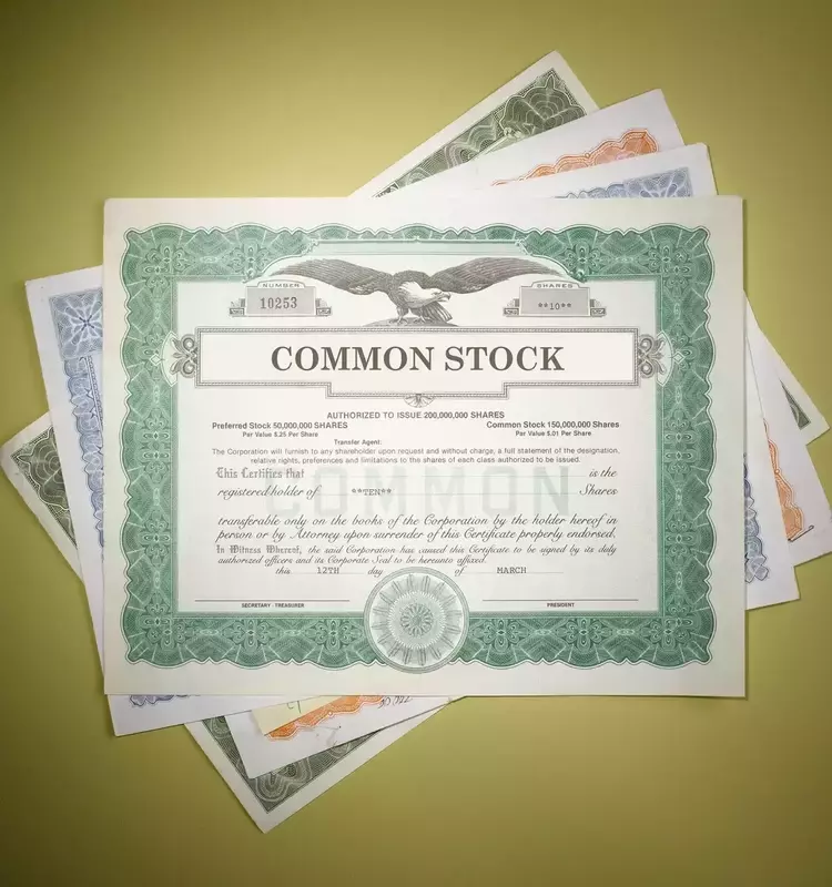 Stock Certificates: A Glimpse into the Past of Company Ownership